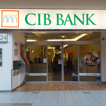 CIB Bank dekorálása 5 éve folyamatosan
